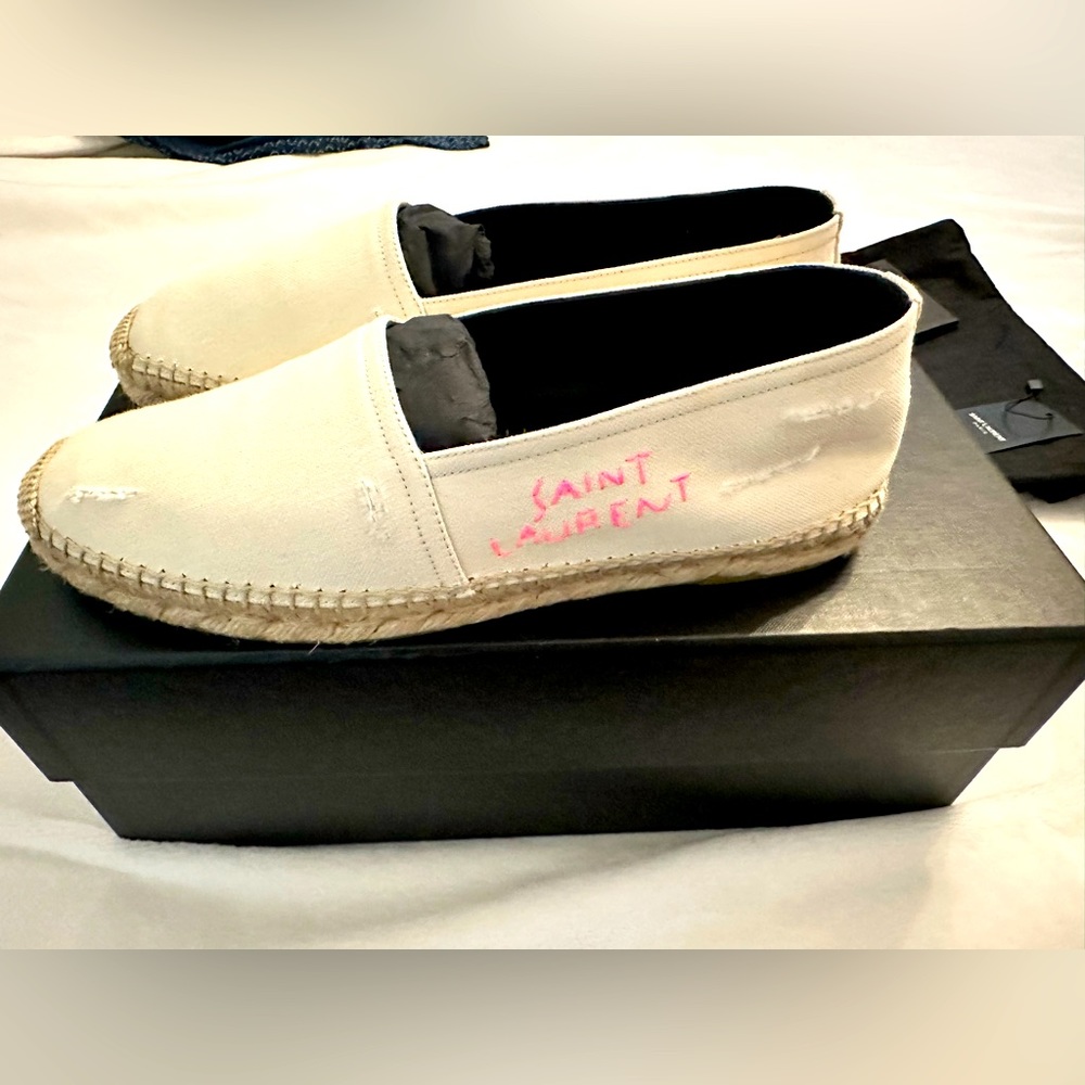 YSL Saint Laurent Elba Espadrilles